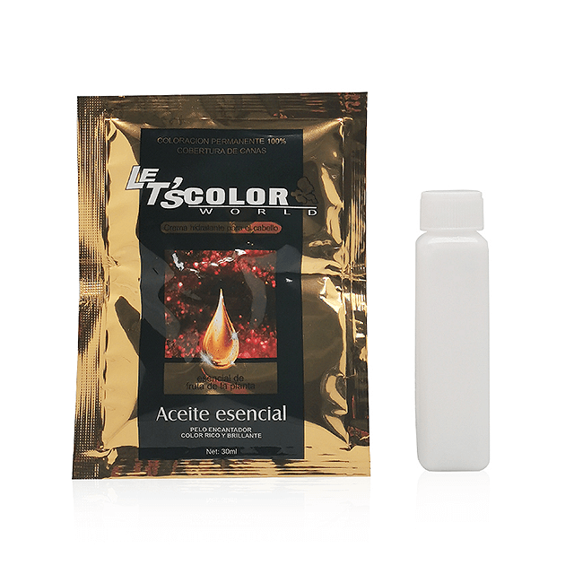 30ml Light Brown Permanent Hair Color Cream