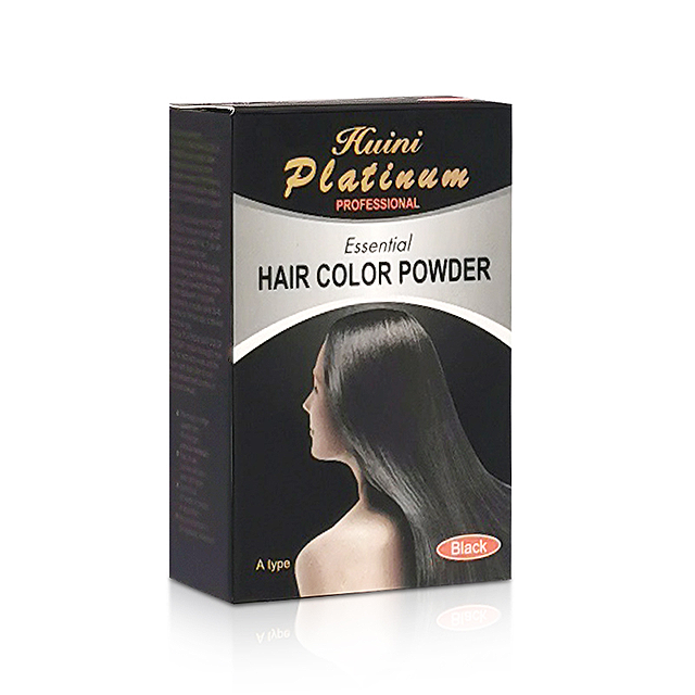 Mild Formula Brown Black Body Art Hair Dye Powder