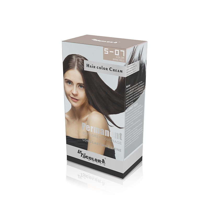 100% Grey Hair Coverage Homeuse Hair Color Cream
